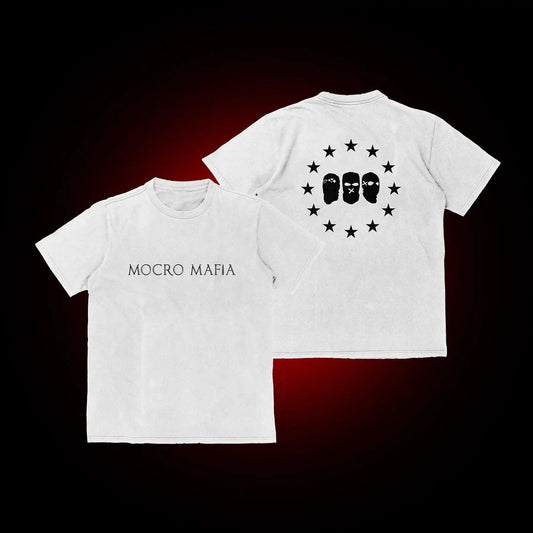 TEE SHIRT MOCRO BLANC - OMERTA STORE